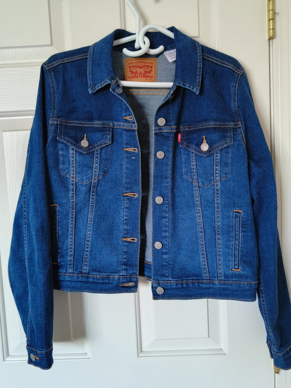Brand New Levi's Dark Blue Women's Denim Jacket
